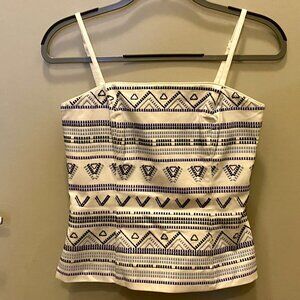 White House Black Market Corset Top Size 2